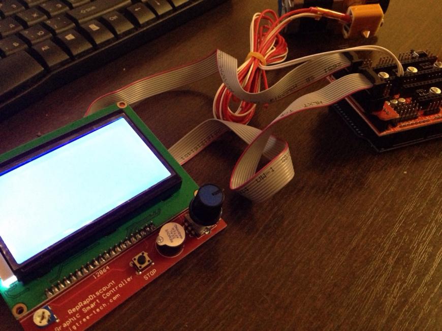 Прошу помочь с экраном 12864