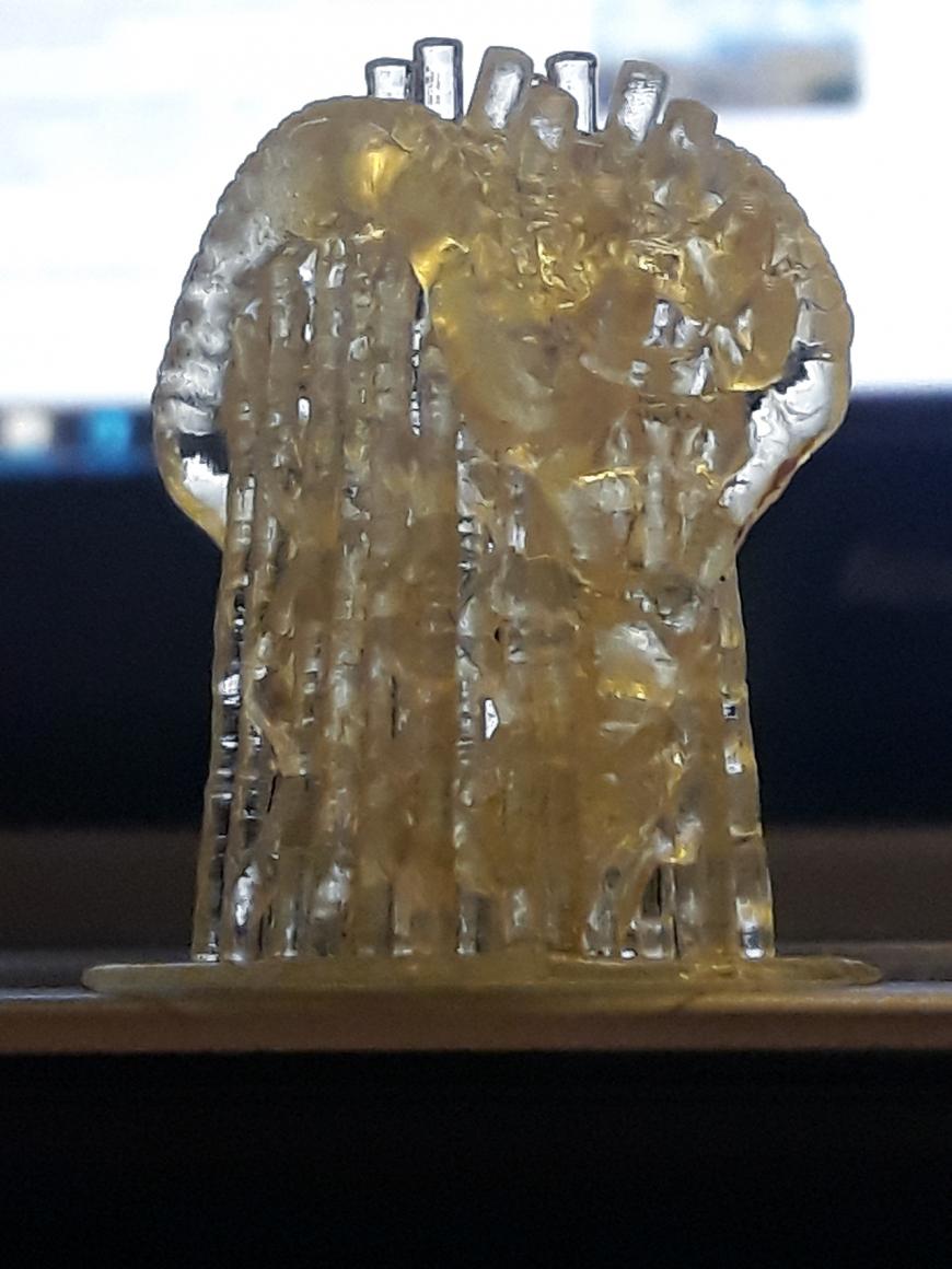 Перепутан полимер и вот что получилось. UNIZ SLASH PLUS HARZ LABS DENDATL Yellow