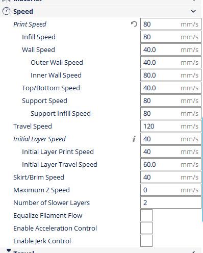 Щели при печати ПЛА