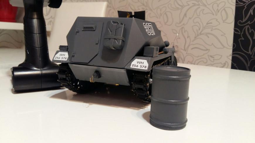 Модель Sd.kfz 250 в масштабе 1:16