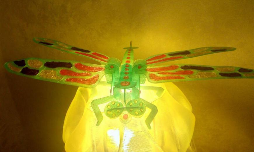Создание 3D паззлов 'Бабочка' и 'Стрекоза'