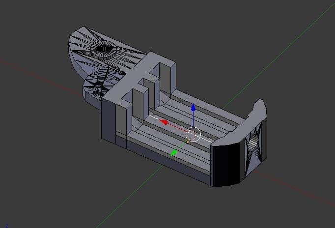 Изготавливаем тиски для крепления лазерного уровня.
