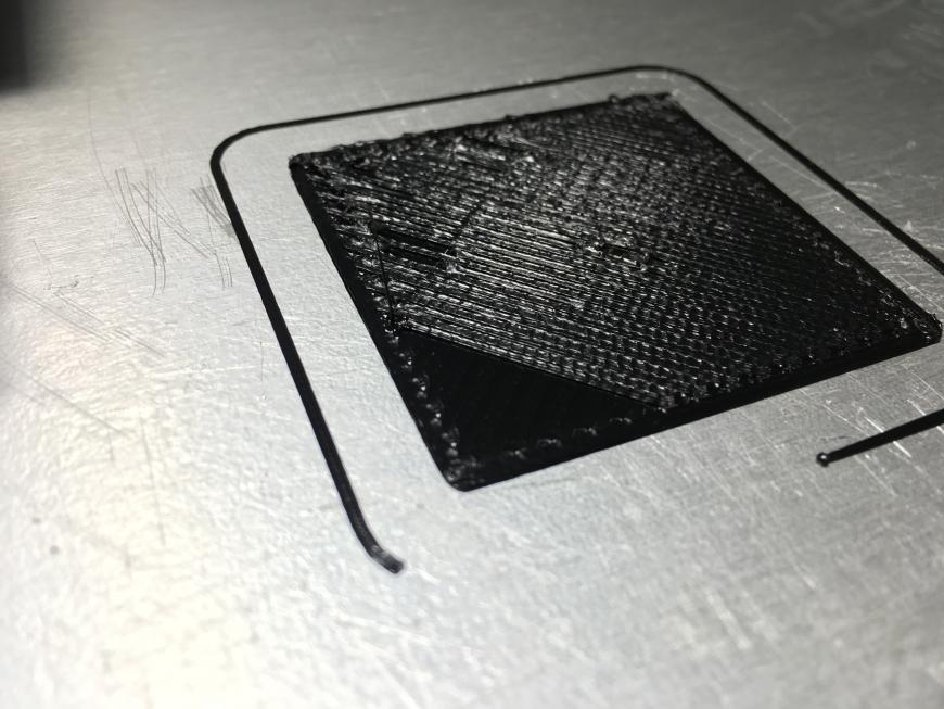 Первый слой почти идеальный. Далее муть полная