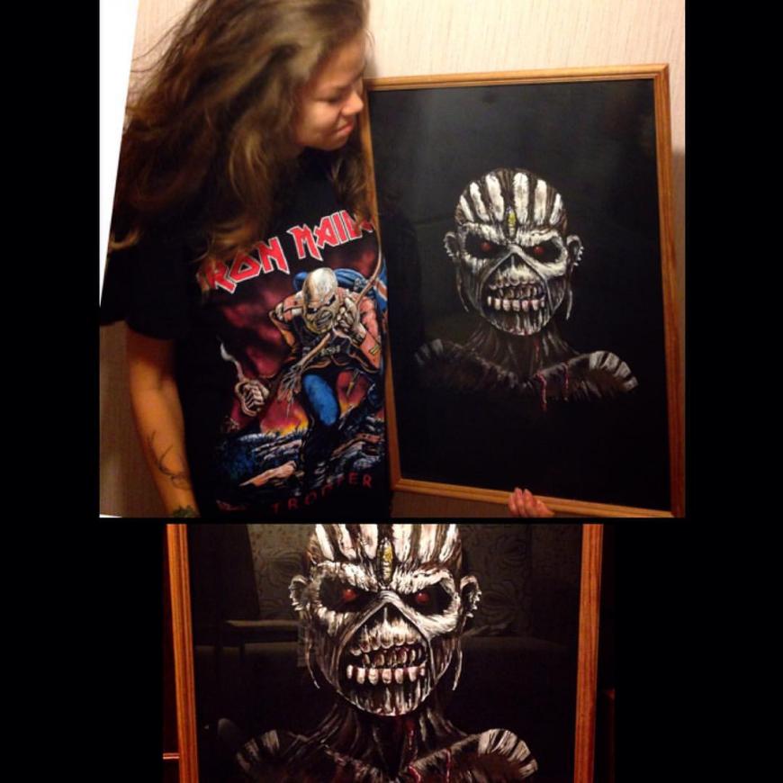 3D печать и металл. 3DELO & ArtbyNigay. 'Iron Maiden' & 'Trick or treat project'.