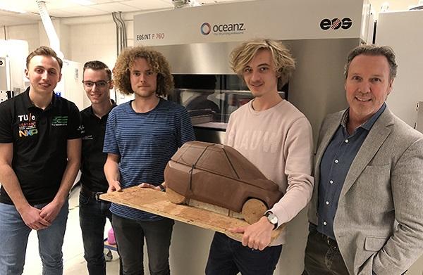Нидерландские студенты разработали экологичный 3D-печатный автомобиль