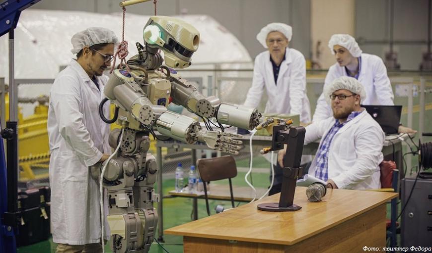 Федор не матерится: российский 3D-печатный робот улетел в космос