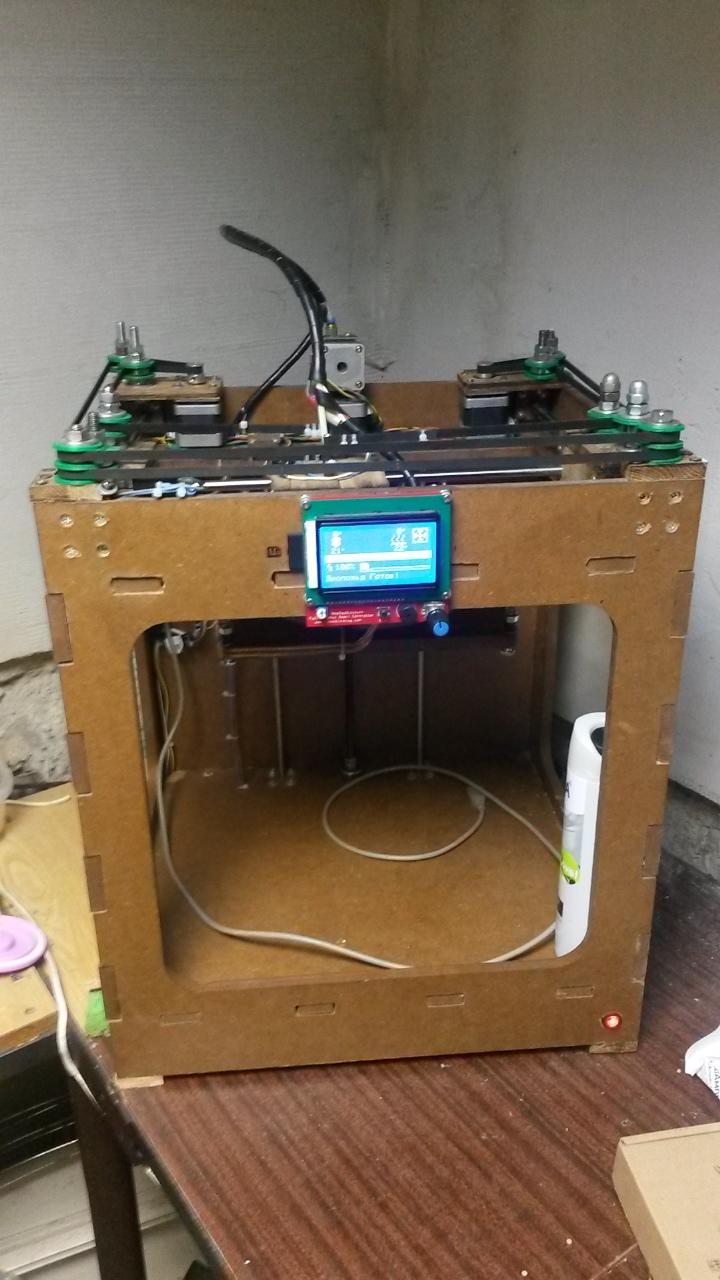 От ЧПУ Фрезера до 3д Принтера. Много фотографий. Длиннопост.