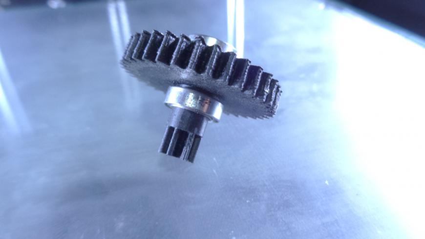 Слайсер изменил толщину детали на части печати.