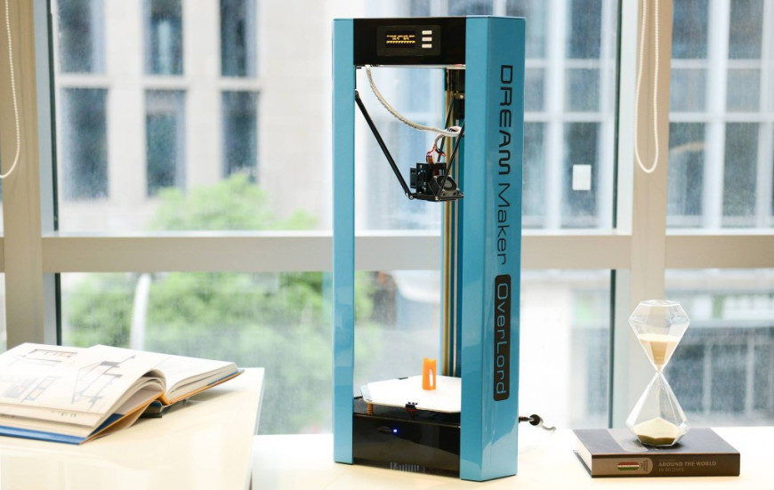 Цветной 3D-принтер OverLord стоимостью 99 фунтов ищет спонсоров на Kickstarter