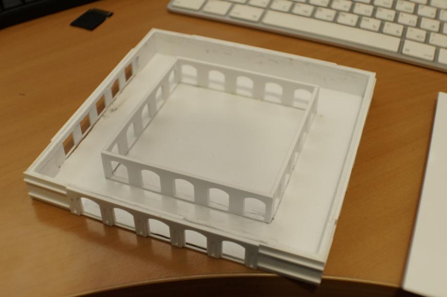 Макет Лефкадии на 3D принтере.