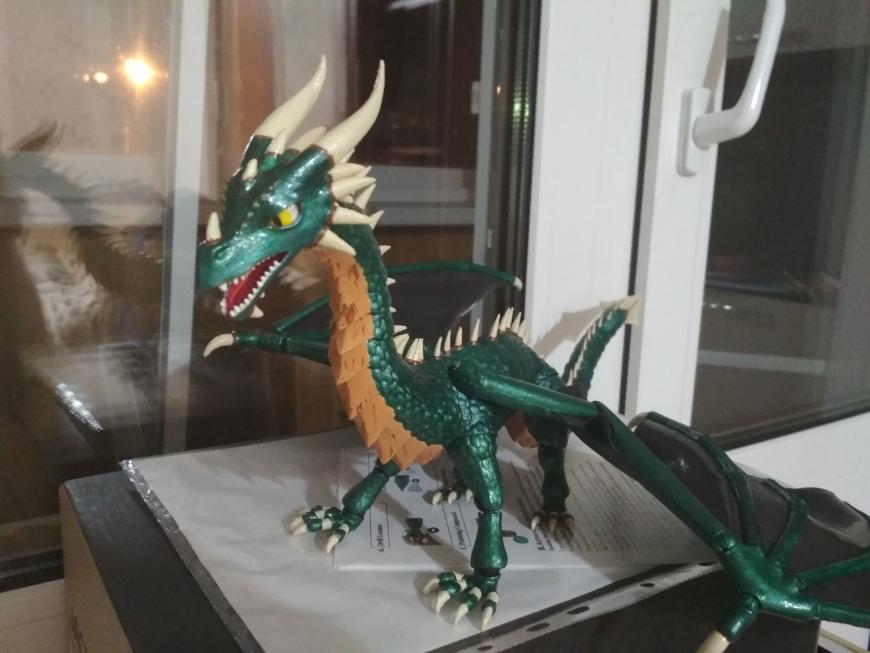 Дракон V 7.5 от 7Fish (Articulated Dragon Seven point five)... Много фото и история создания