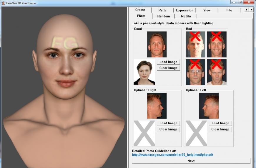 FaceGen 3D Print