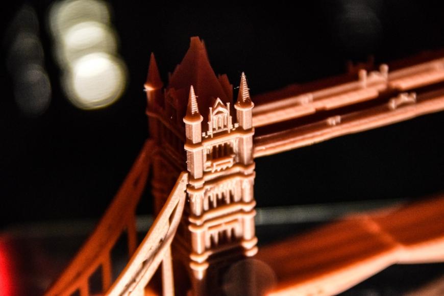 Тауэр-бридж напечатан на 3D Artel Zobu