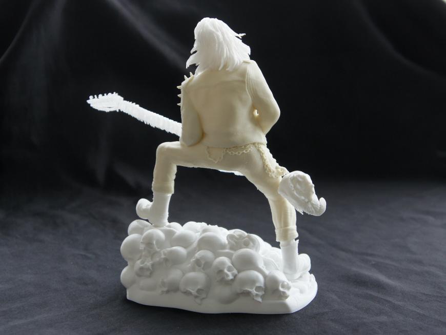 Эдди-черепушка в виде статуэтки для 3D печати