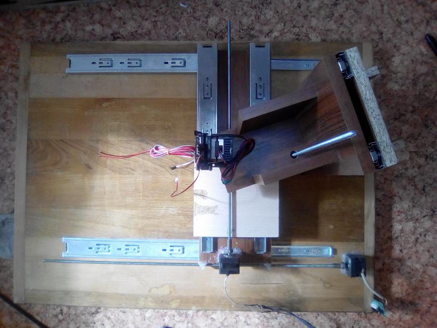 Переделка лазерного гравёра в подобие 3D-принтера.