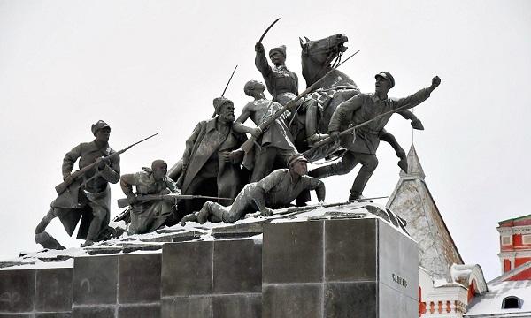 Самарский памятник Чапаеву восстановлен с помощью аддитивных технологий