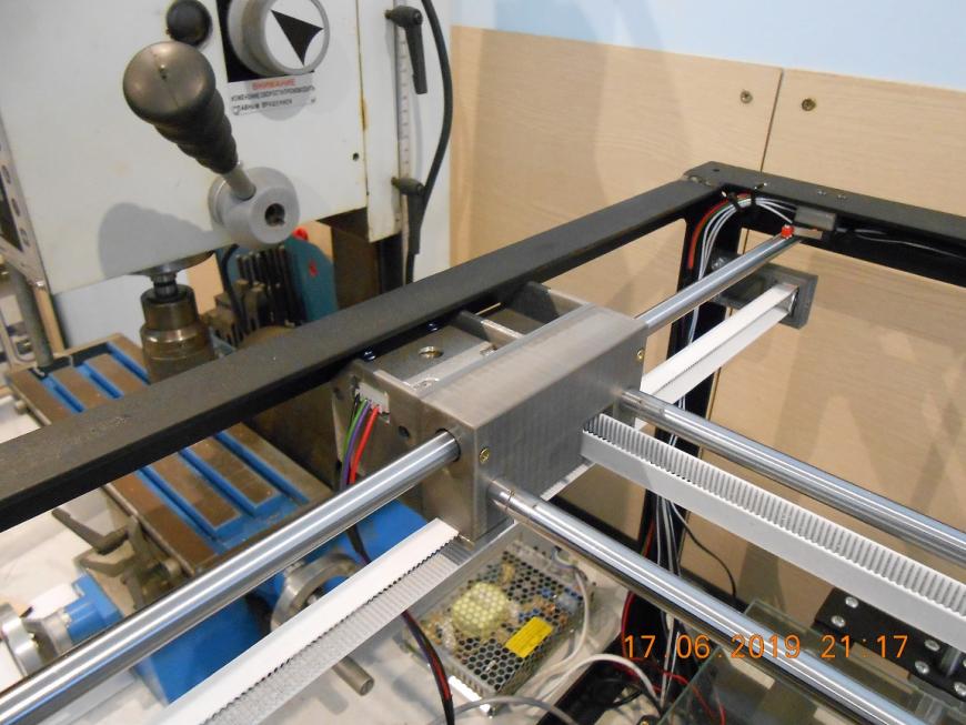 Разработка и изготовление принтера со столом 300х600 мм