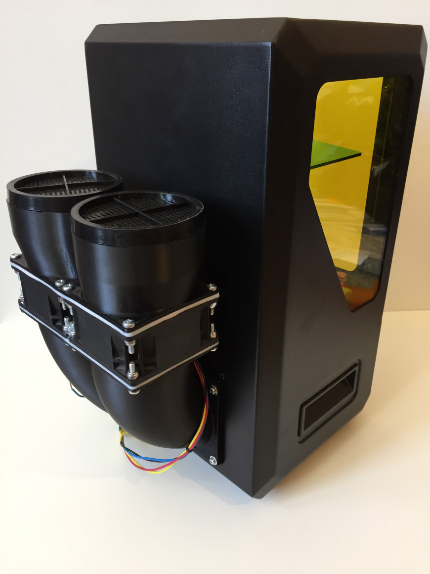 Вздохнём полной грудью! Система фильтрации воздуха для Anycubic Photon.