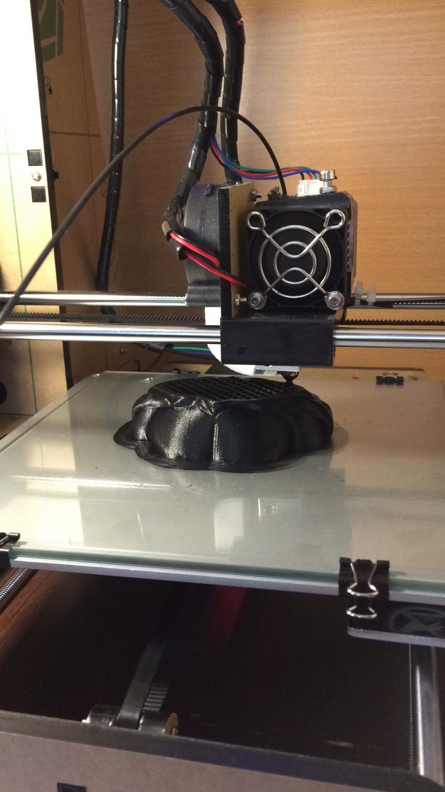 Anet A6 остановился на полпути