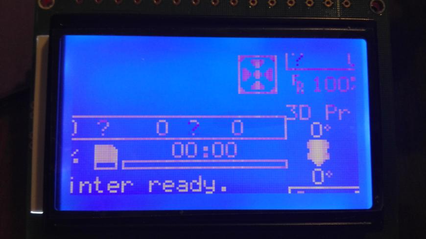 LCD 12864 + RAMPS 1.4