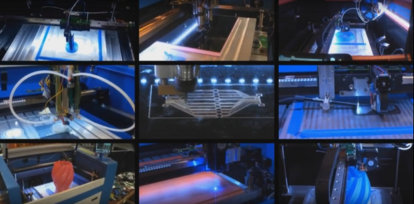 Многофункциональные «пятиголовые» 3D-принтеры HYDRA от компании Hyrel 3D