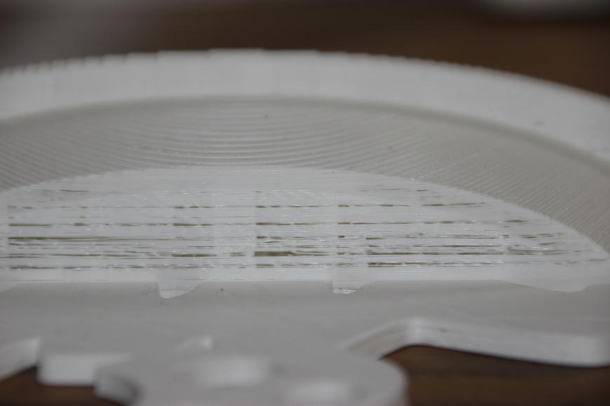 Пропуск слоев при печати одной и той же модели, в прогрессии