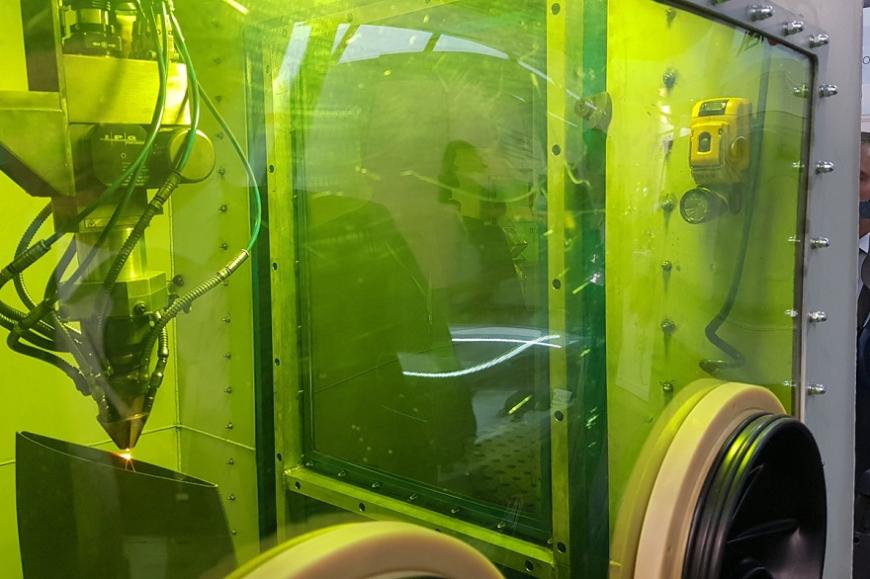 Корабелка демонстрирует технологии лазерной 3D-печати металлами на выставке «Металлообработка-2019»