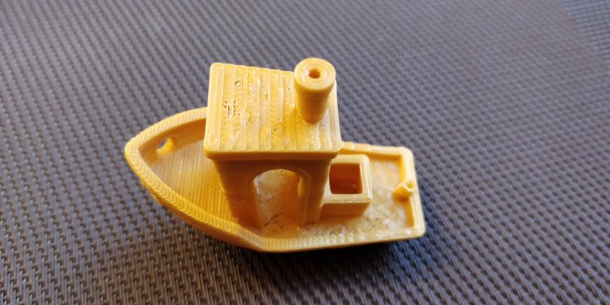 Напечатал кораблик, но до идеала далеко, что крутить? Напечатал кораблик, но до идеала далеко, что крутить?