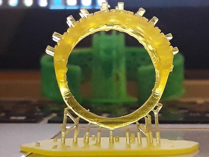 zWAX от UNIZ Пробная печать. UNIZ PLUS.