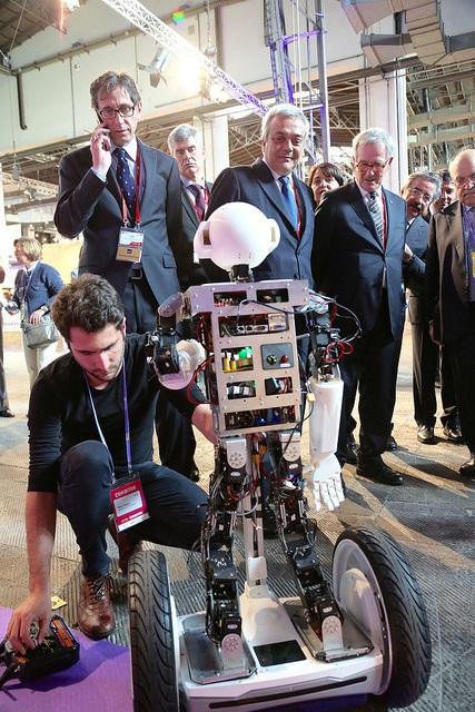 Компания Robosavvy привезла 3D-печатного робота на конференцию 4YFN в Барселоне