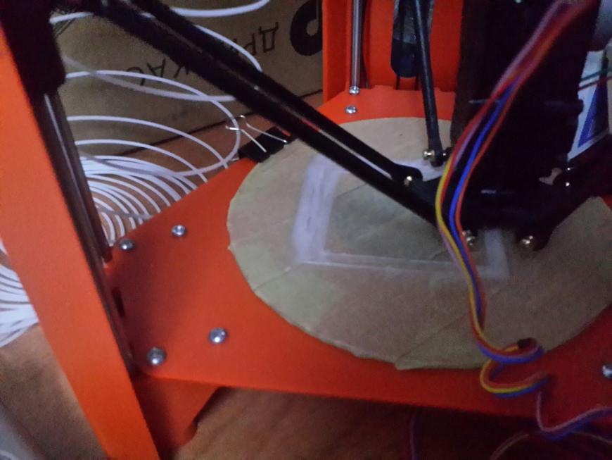 Печать pla без подогрева платформы (требуется совет)