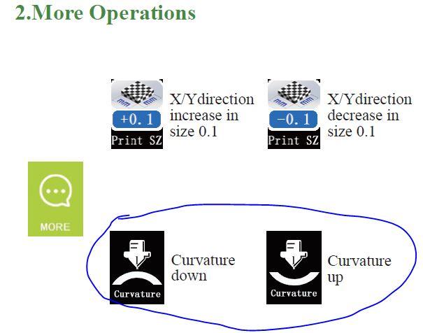 FLSUN QQ S что за настройка Curvature Up/Down?