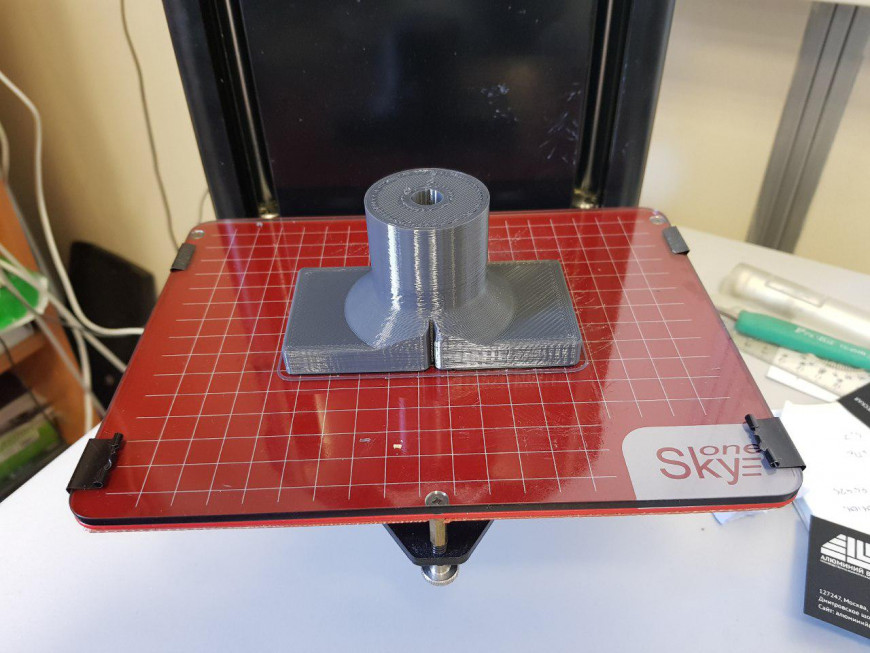 Пластиковый кондуктор, напечатанный на 3D принтер SkyOne