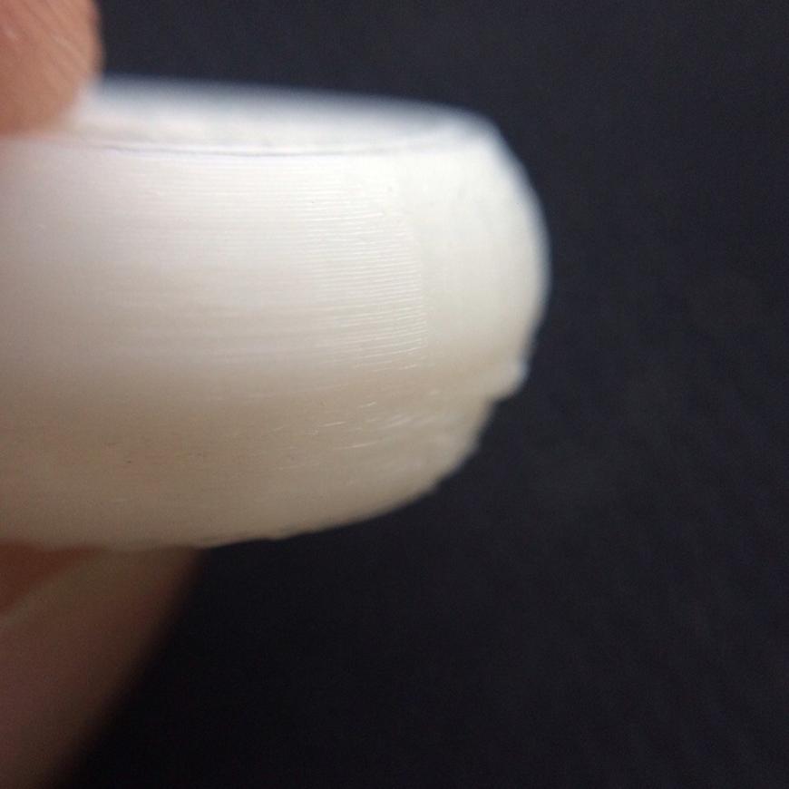 Половина детали печатает криво