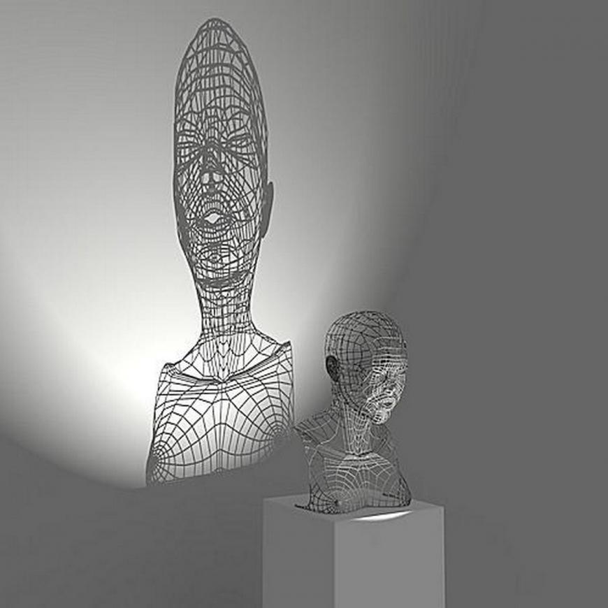 Мега арт проекты в 3D печати. 'Проволочное' искусство'. (часть 7)