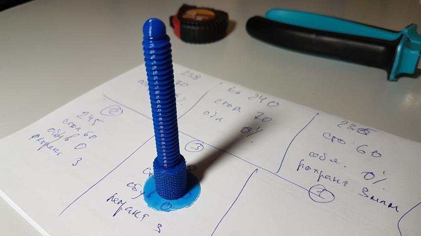 Спекаемость слоёв PetG пластика от BestFilament, его обзор и крепости получаемых изделий.