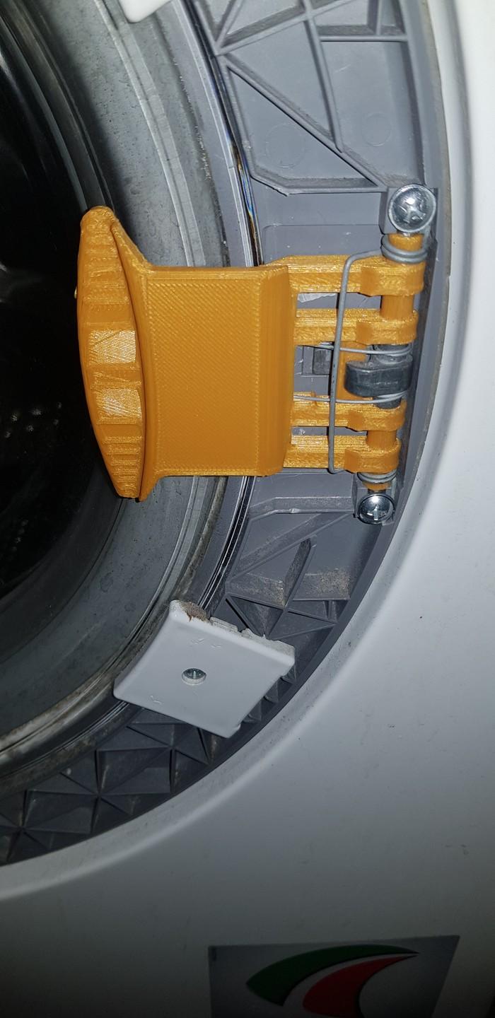 Маленький ремонт стиральной машины, при помощи 3D принтера
