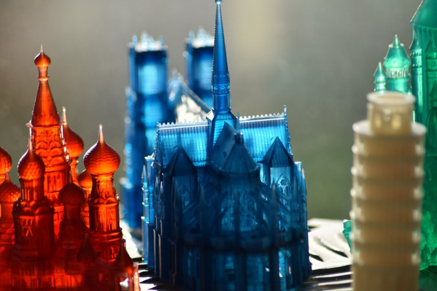 Серия достопримечательностей на 3D Artel Zobu