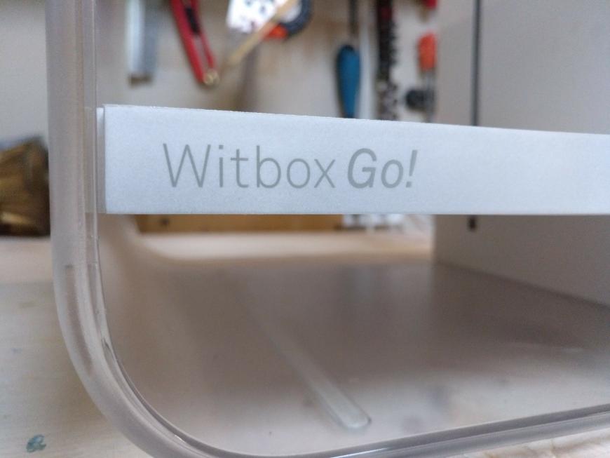Witbox Go! Первый взгляд