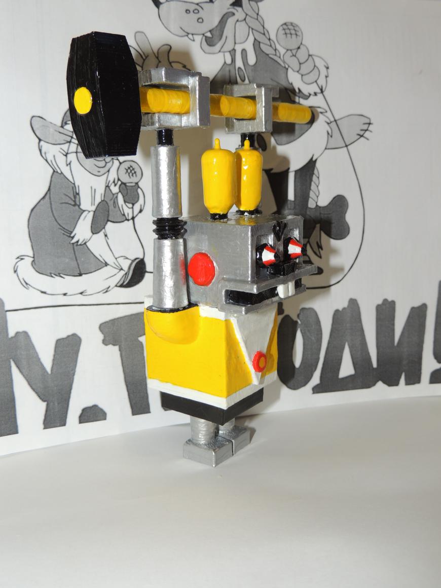 Знакомство с принтером. Робот-заяц и другие модельки.