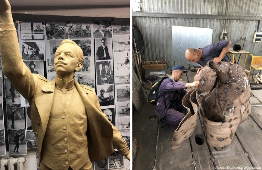 В Киеве работают над памятником Игорю Сикорскому