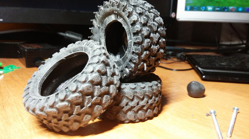 3D принтер в создании шин.