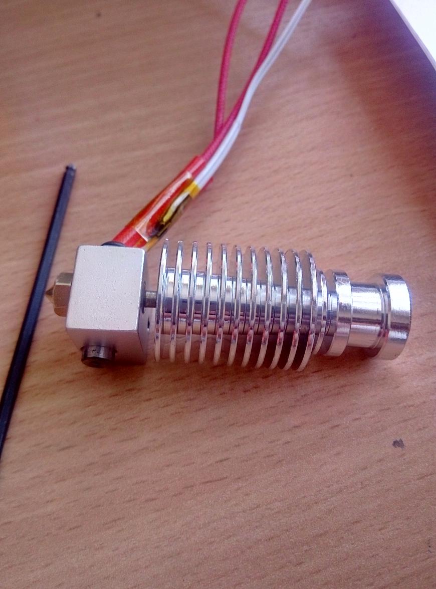 Как снять радиатор хотенда с принтера Prusa I3 mk2