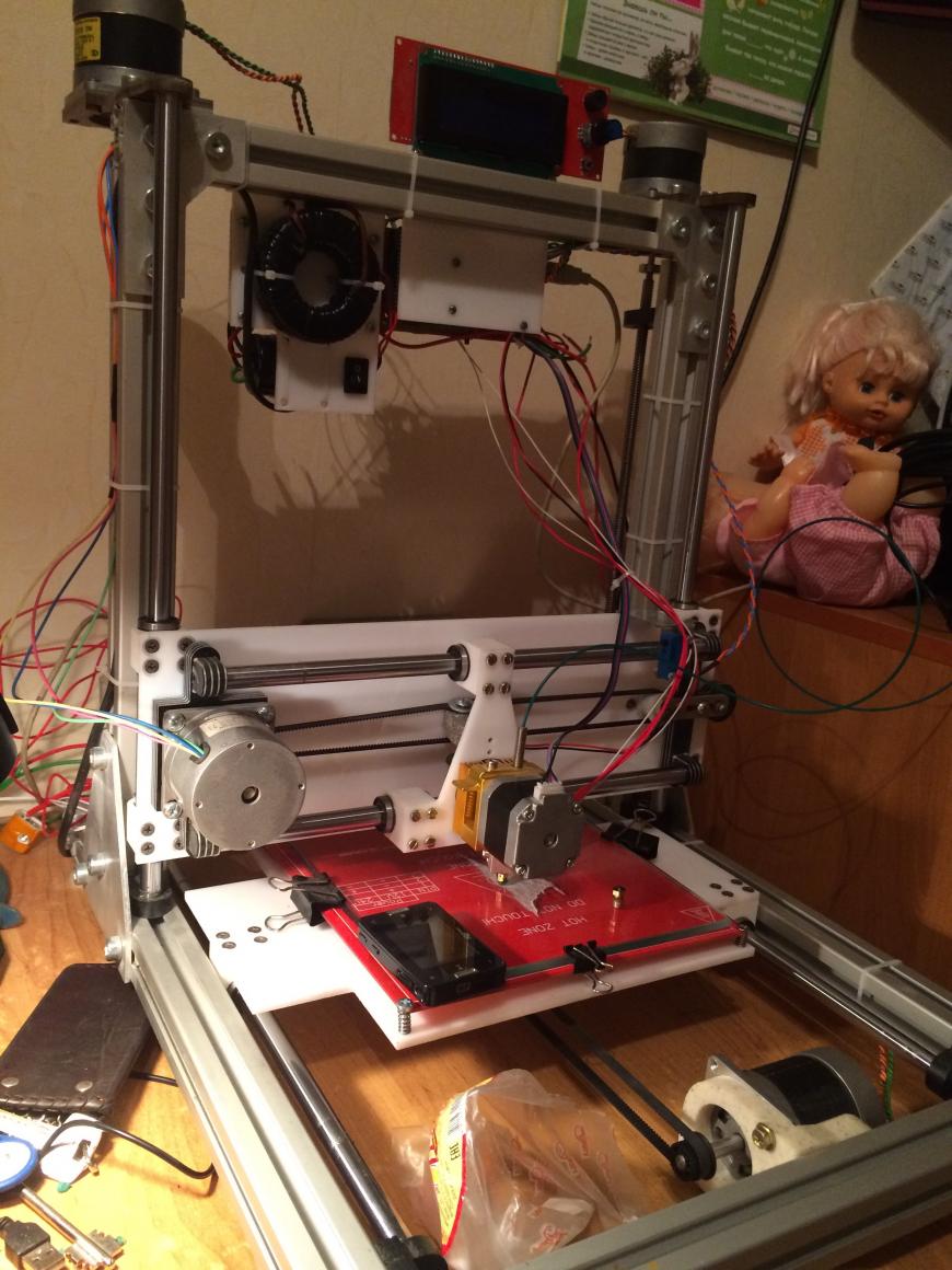 Рассказ про мой 3D-принтер