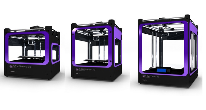 Израильская компания Something3D представляет три новых 3D-принтера