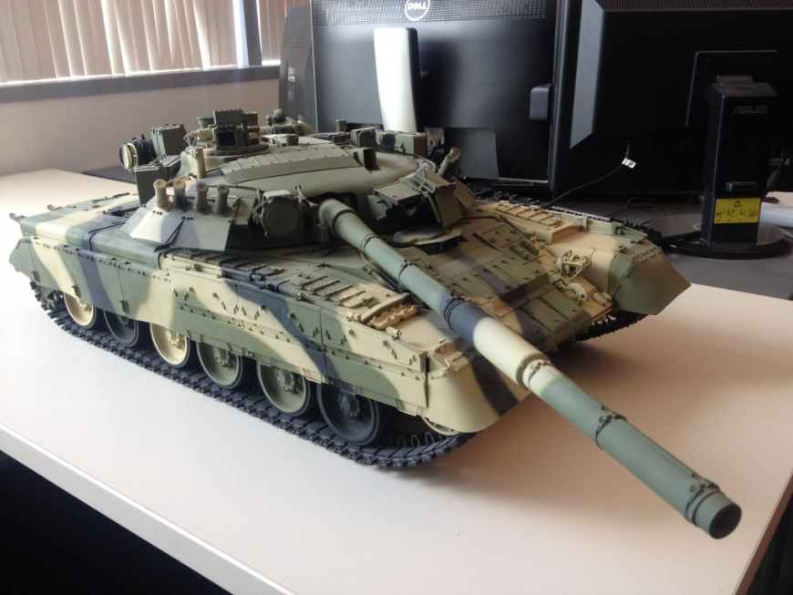 3D-печать и моделирование: потрясающая копия советского танка T80