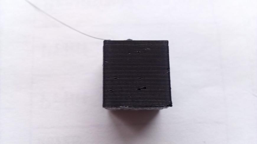 Плохой пластик, не верные настройки или проблема с экструдером