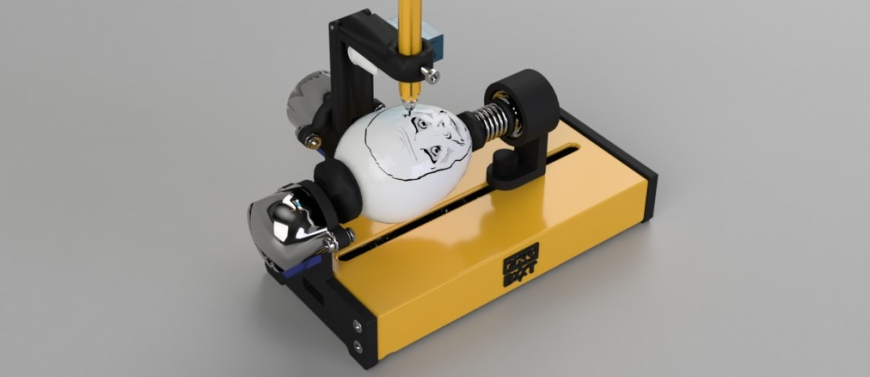 Бюджетный 3Д-печатный Яйцебот Про Мини