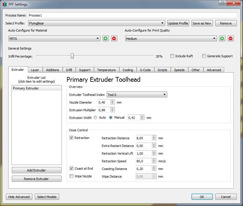 Появились проблемы при печати пластиком PETG.