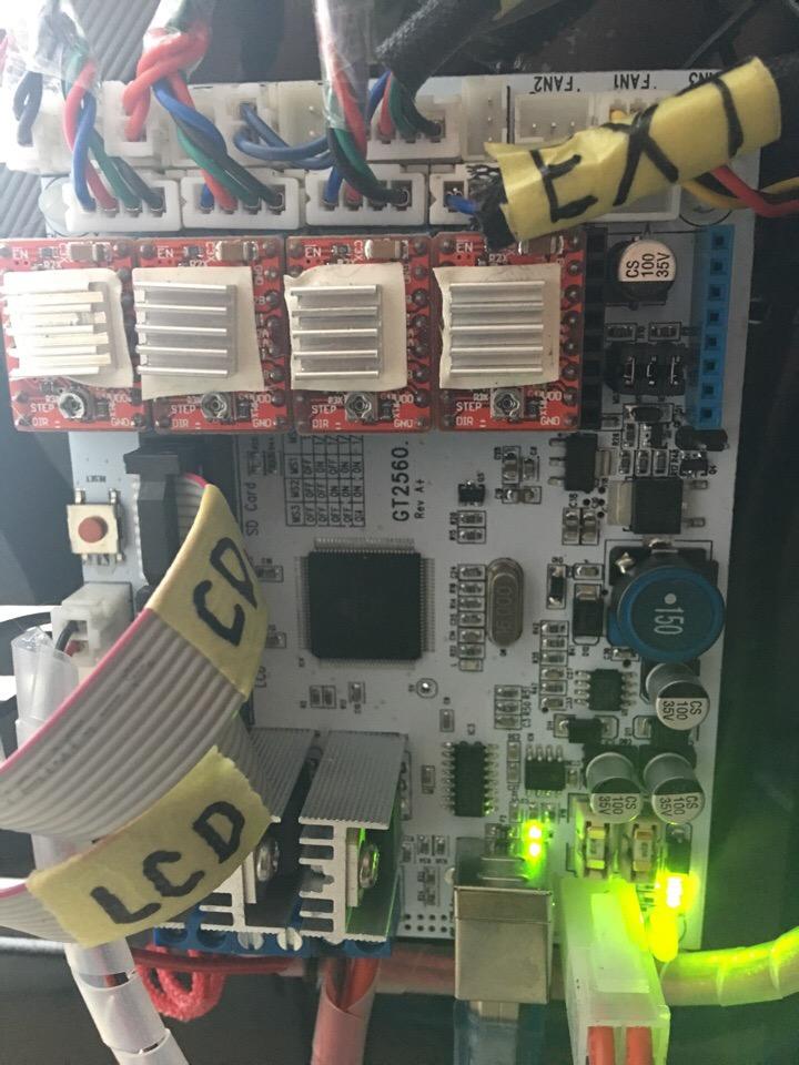 Пк не видет  3д принтер